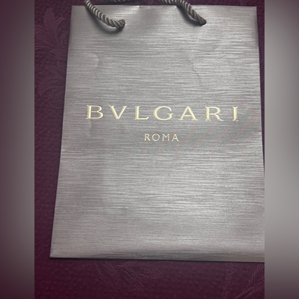 Bvlgari shopping bag